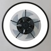 DAKAFUL Flush Mount Ceiling Fan with Light, Remote & APP Control, 6-Speed Dimmable for Bedroom & Living Room Black - 3 of 4