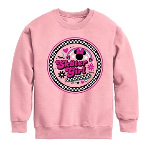 Boys' - Disney - Mickey & Friends Graphic Long Sleeve Fleece Sweatshirt - 1 of 4