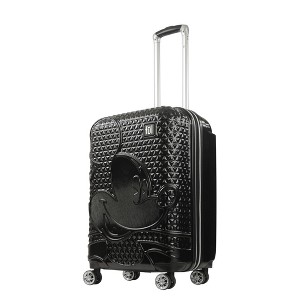 FUL Disney Textured Mickey Mouse 26in Hard Sided Rolling Luggage - 1 of 4