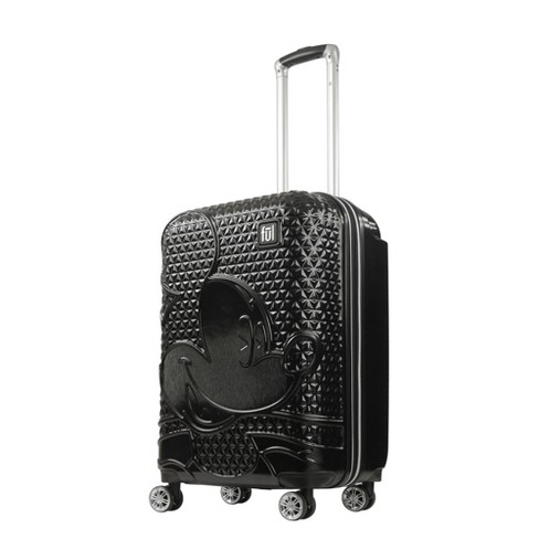 Ful Disney Textured Mickey Mouse 21 Hardside Rolling Luggage - Silver