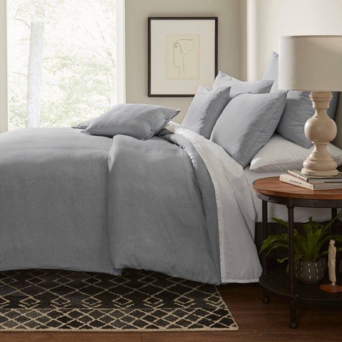 Ed By Ellen Degeneres Dream King Duvet Cover Blue Wash Target