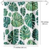 Americanflat 71" x 74" Shower Curtain, Tropical Leaves by Elena O'Neill - 2 of 4