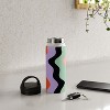 MariaMariaCreative Waves Stripe Multi Water Bottle - Society6 - 4 of 4
