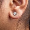 Haus of Brilliance 10KT White Gold 1/4 Cttw Diamond Composite Stud Earring - 3 of 4