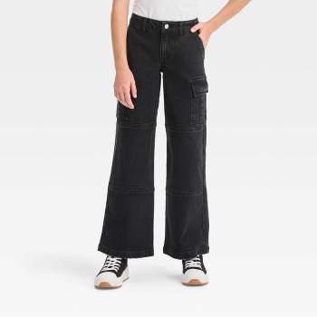 Boys' Relaxed Straight Jeans - art class™ Light Wash 4