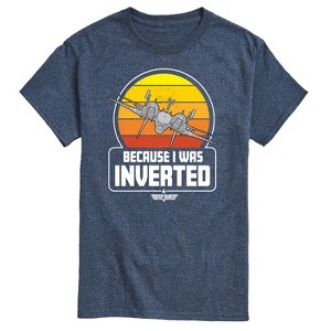 Men's - Top Gun - Because I Was Inverted Short Sleeve Graphic T-Shirt - 1 of 4
