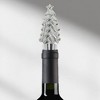 Unique Bargains Christmas Pine Cone Bottle Stopper Aluminum Alloy TPR Silver Tone Black 1 Pc - 2 of 3