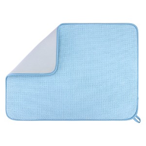 REGALWOVEN Dish Drying Mat, Absorbent Microfiber Kitchen Mat for Dishes, Pots and Pans - 1 of 4