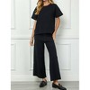 Women's Short Sleeve Sweater Top - SEE AND BE SEEN - 4 of 4
