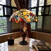 Chloe Lighting Dragonfly 3 Light Double Lit Table Lamp 18 Shade - 4 of 4