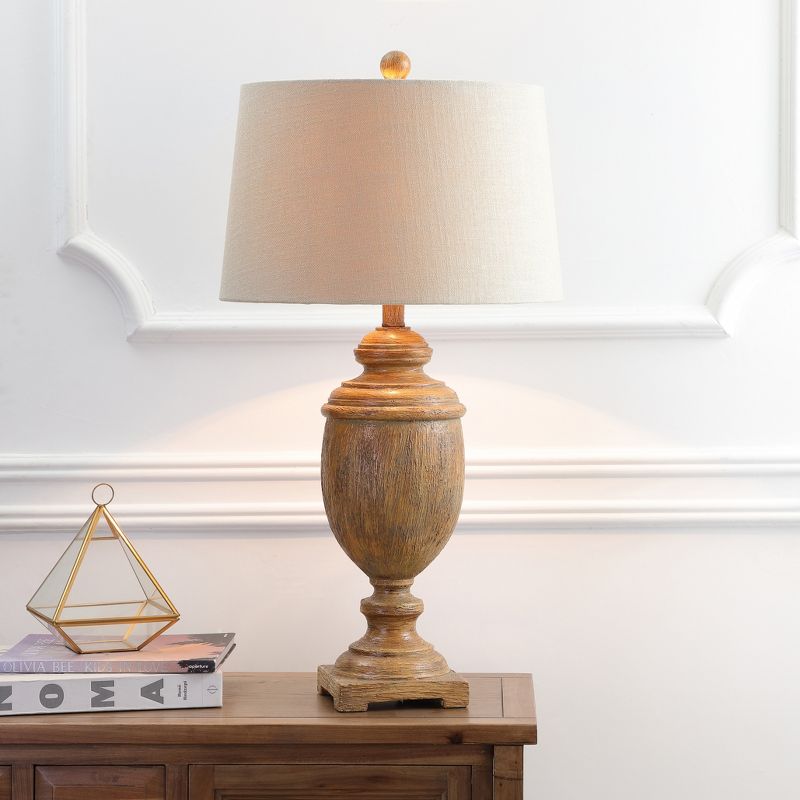 JONATHAN Y Kennedy Resin LED Table Lamp, 2 of 9