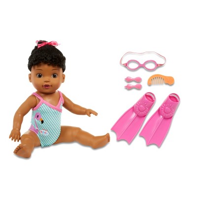 baby annabell swimming doll size