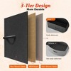 Tall Dresser with 13 Drawers, Fabric Storage Organizer Chest for Bedroom, Sturdy Steel Frame with Wood Top - 3 of 4