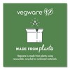 Vegware White Molded Fiber Clamshell Containers, 9 x 11 x 2, White, Sugarcane, 250/Carton - 4 of 4