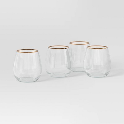 14oz Plastic Stemless Wine Glass - Threshold™