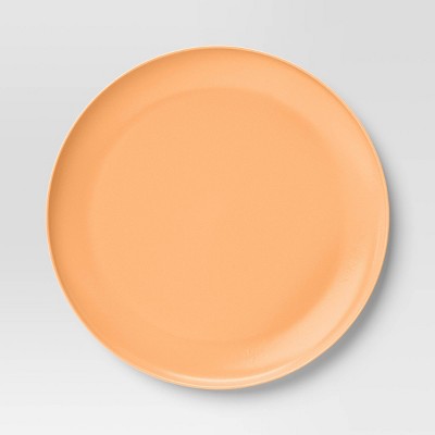 10.5" Dinner Plate Orange - Room Essentials™