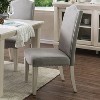 Set of 2 Ramond Transitional Side Chairs: Nailhead Trim, Cushioned, Wood Legs - HOMES: Inside + Out - image 2 of 4