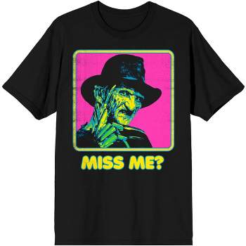 Nightmare On Elm Street Better Stay Up Late Men's Black T-shirt