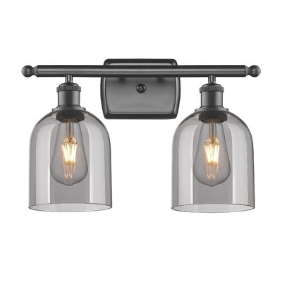 Bella - 2 Light Bath Vanity In Industrial Style-10.5 Inches Tall and 15.5 Inches Wide