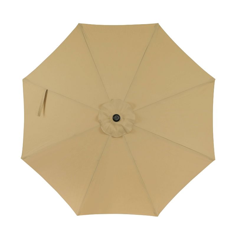 9&#39; x 9&#39; Cabo II Spring-Up Market Patio Umbrella Champagne - Island Umbrella, 3 of 7