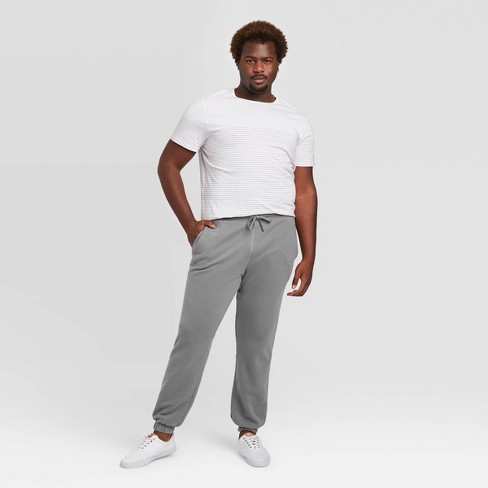 Men's Big & Tall Tapered Jogger Pants - Goodfellow & Co™ Thundering ...