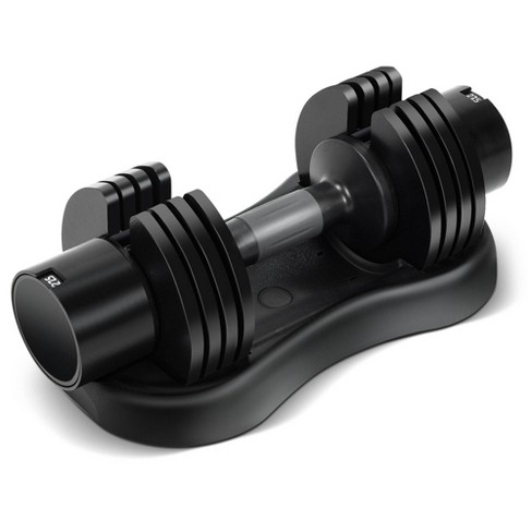 27.5lbs 5-in-1 Adjustable Dumbbell One-hand Quick Adjustment For Gym Home  Office : Target