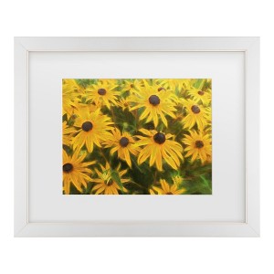 Trademark Fine Art - Leslie Montgomery Every Flower Is A Soul Matted Framed Art - 1 of 4