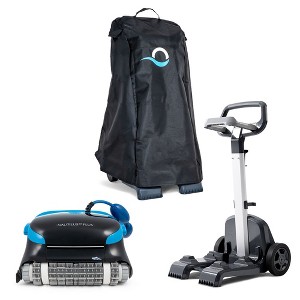 Maytronics Dolphin Nautilus Plus CC with Caddy & Cover Inground Pool Cleaner - 1 of 4