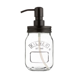 Kilner Liquid Soap & Lotion Dispenser 17 Ounce - 1 of 4