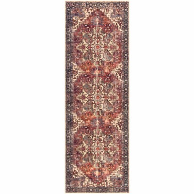 Hauteloom Bondville Vintage Flat Pile Washable Rug