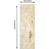 Modern Abstract Geometric Runner Rug - Machine Washable, Non-Slip, Rubberback, for Hallway & Living Room - 2 of 4