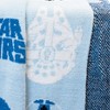 Star Wars The Blue Side 50x60 Feather Knit Throw - image 4 of 4