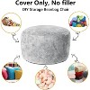 Replacement Bean Bag Slipcover for Adults – Soft Machine-Washable Cover Compatible with Reading Chairs & Lounge Sofas (Filling Not Included) - 3 of 4