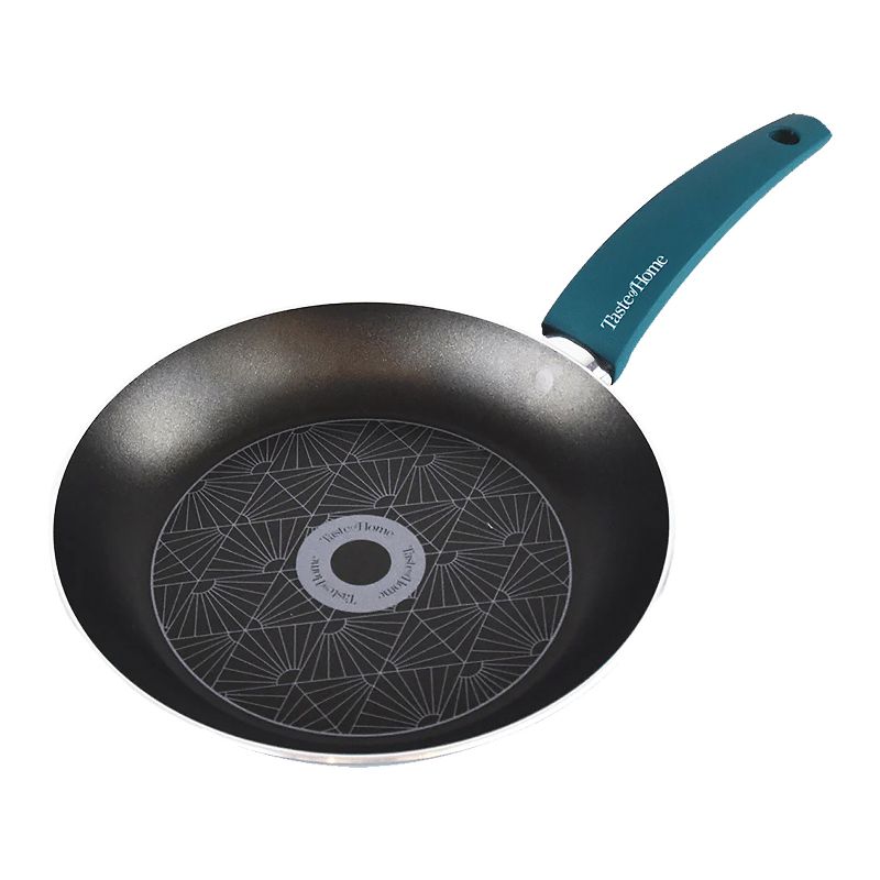 Taste of Home® 2-Piece Non-Stick Aluminum Skillet Set, 9.5-In. and 11-In., Sea Green, 2 of 11