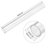 Unique Bargains Lamp Lantern Water Cooling System Acrylic Round Pipes Clear 2 Pcs 14" - 2 of 4
