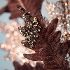 Sullivans Artificial Brown Velvet Holly Stem Brown 26"H - 2 of 2