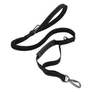 Unique Bargains Dog Car Seatbelt 45.28"-70.08" Shock Absorbing with 2 Padded Handle Metal Carabiner Clip for Medium Large Dogs - 1 of 4