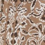 new khaki mirrored paisley