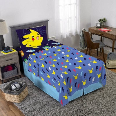 Pokemon bed sheets store queen