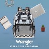 Wrangler Dome Clear Backpack, Water-Resistant Durable Clear Bags,  See Thru Bag for Casual Use, Stadiums, Concerts, School - 4 of 4