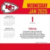 NFL Kansas City Chiefs 2025 Box Calendar - 3 of 4