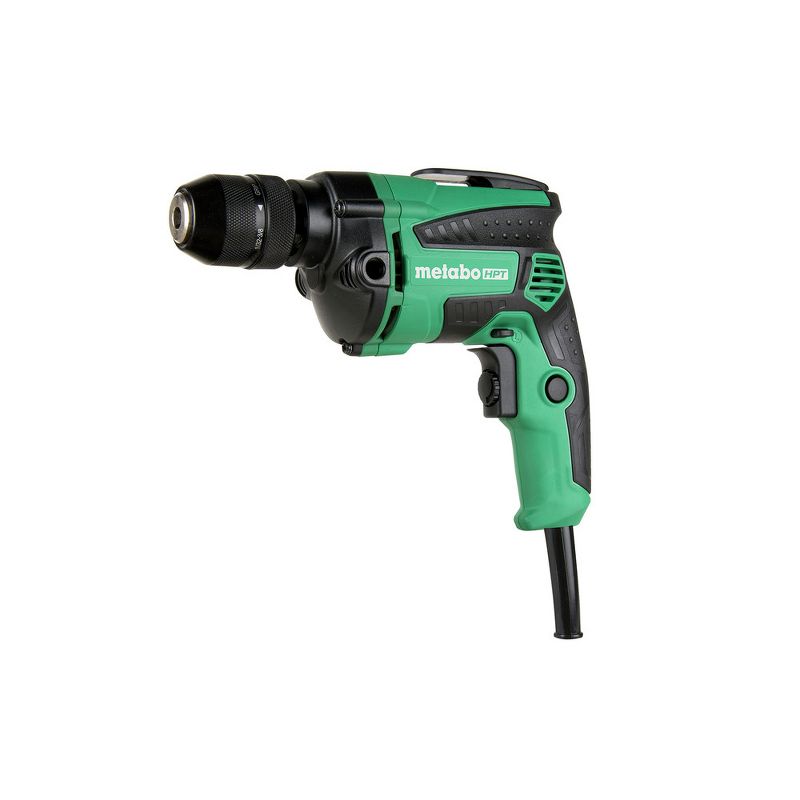 Metabo HPT D10VH2M 7 Amp Variable Speed 3/8 in. Corded Drill Driver with Metal Keyless Chuck Manufacturer Refurbished, 2 of 3