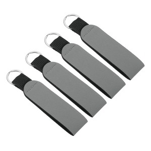 Unique Bargains Neoprene Water Sports Waterproof Floating Keychains 4 Pcs - 1 of 4
