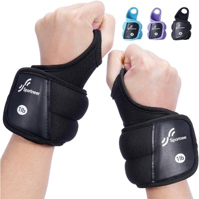 Sportneer Wrist Weights with Thumb Hole for Men Women Arm Hand Weights