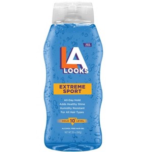 L.A. LOOKS Extreme Sport Tri-Active Hold Gel, for All Hair Types, 20 oz - 1 of 3