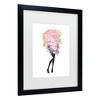 Trademark Fine Art - Rosana Laiz Blursbyai Miss bouquet II Matted Framed Art - 3 of 4