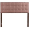 Passion Furniture Super Nova Queen Upholstered Tufted Panel Headboard - 2 of 4