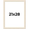 PosterPalooza | 21x28 Wide Barnwood Picture Frame, UV Acrylic, 6 Finishes - Grey, Brown, White, and Black - 2 of 4
