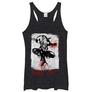 Women's Marvel Black Cat Racerback Tank Top - 1 of 3