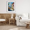 Stupell Industries Colorful Coastal Town Framed Print Under Glass Art - 3 of 4
